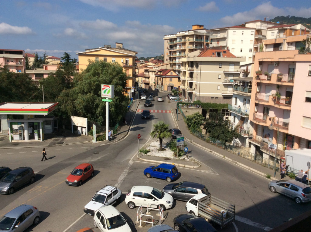 Vista piazza Borelli